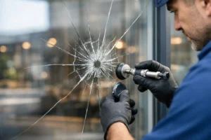 Can Cracked Storefront Glass Be Repaired?